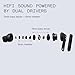 CMF Buds Pro 2 Wireless Earbuds with Smart Dial, 50dB Hybrid Noise Cancelling Earbuds Wireless Bluetooth 5.3, 11mm Bass with LDAC, 6 Hi-Res Audio Mics, 43H Playtime, Fast Charging Case, Dark Grey
