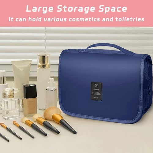 Image of Toiletry Bag Travel Bag with Hanging Hook for Women Men,Royal Blue