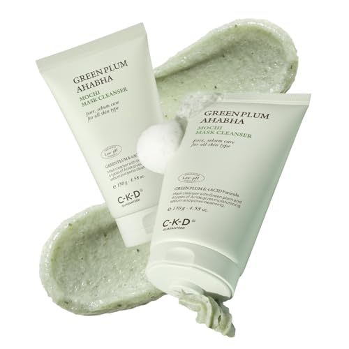 CKD Green Plum AHA BHA Clay Mask Cleanser (130 g)