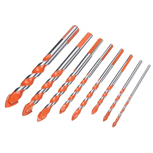 NUSHKI 8 piezas Brocas Multifuncionales para Perforador: para Cerámica, Vidrio, Mármol, Azulejo y Pared miniatura 3