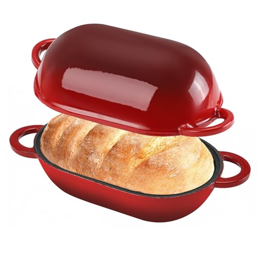 NSIRONS Enameled Cast Iron Sourdough Oven