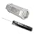 CIYODO 1 Set Smoker Pit Pellet Grill Kit Electric Gas Griddle Tube Ashtray Lid Hibachi Grill Pipe Bundle Gasket Grills Smokebox Gas Bbq Oven Seals Charcoal 304 Stainless Steel Silver
