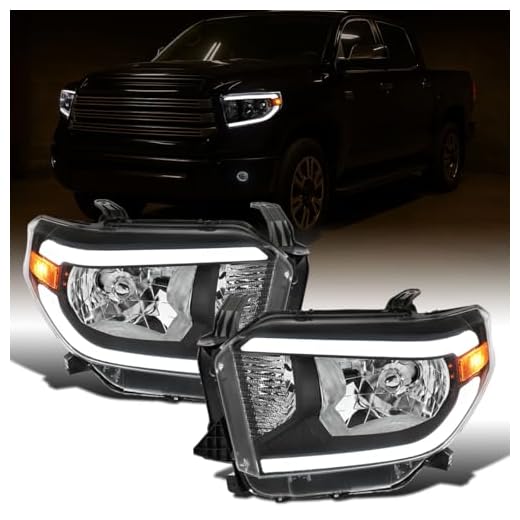 Ronnin LED Running Light Tube Headlights Pair