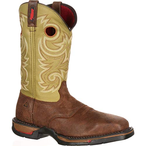 Image of Rocky Men's Long Range Square Steel Toe Work Boot