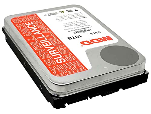 Image of MDD (MDD18TSATA25672DVR) 18TB 7200RPM 256MB Cache SATA 6.0Gb /s 3.5inch Internal Surveillance Hard Drive - 3 Years Warranty