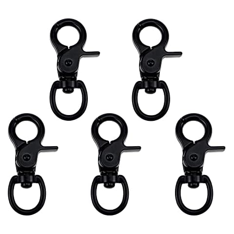 5 Piezas Mosquetones Giratorios de Acero Inoxidable para Mascotas Cover