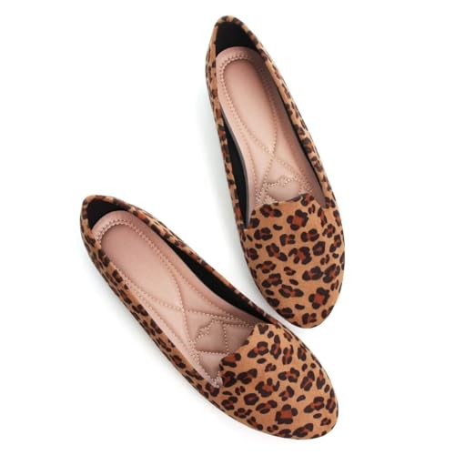 TN TANGNEST Women Pointed Toe Flats Comfortable Flat Ballet Shoes3