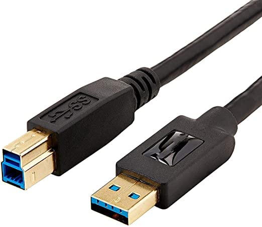 ULTRABYTES USB 3.0 Printer cable High Speed USB 3.0 Type A to Type B USB Printer Cable Cord Adapter Connector - Black 9 Feet (2.7 Meters) (B0BPXNR33B) Amazon Price History, Amazon Price Tracker