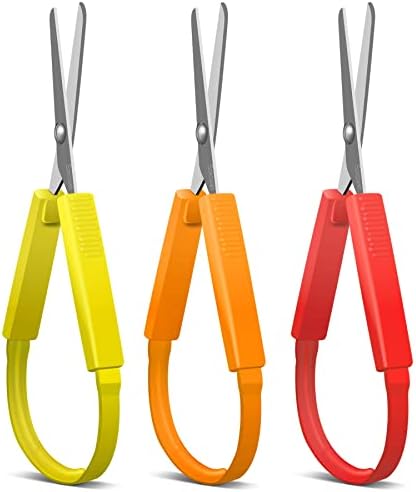Amazon.com: Special Supplies Mini Loop Scissors for Children and Teens ...