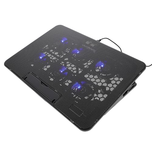 Base para laptop Homoyoyo con ventilador USB 15.6" negra miniatura 1