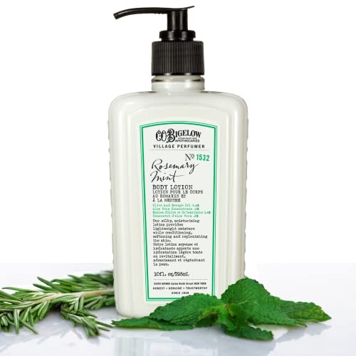 C.o. Bigelow Rosemary Mint Hand Care Duo, Hand Soap & Lotion Gift Set, Set Of Two - Apothecary Hand Care For Dry Skin With Moisturizing Lotion & Liquid Hand Wash - 10Fl Oz Each #TOP1