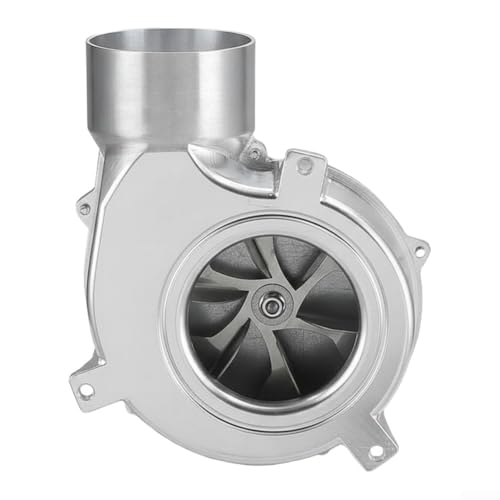 Marchfunny Ventilador de tiro inducido de aluminio de poco ruido 30W para horno de pellets, hoja galvanizada en inmersión en caliente, motor sin escobillas, flujo de aire 400-500