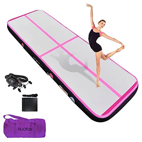 HIJOFUN 10cm Inflatable Gymnastics Mat Cover