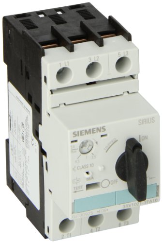Siemens 3RV1021-1FA10 Manual Starter and Enclosure, Open Type, 3.5-5 FLA Adjustment Range miniatura 1