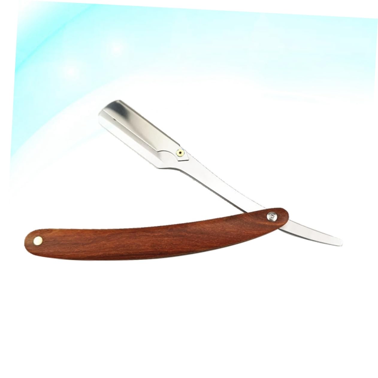 NOLITOY Barber Accessories Manual Razor for Men Vintage Metal Hair Shaper Blade Holder Safe Easy to Use