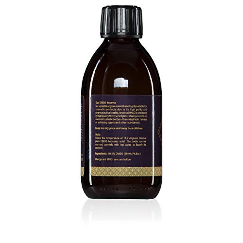 ANCEVIA® DMSO 250 ml - 99,9% zuiverheid Ph. Eur. - dimethylsulfoxide - farmaceutische zuiverheid - in bruine glazen fles - Image 3