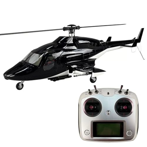 Airwolf 470L Scale Helicopter Smart GPS Mode X2 Flight Control & Night Flight LED Lights RTF Version