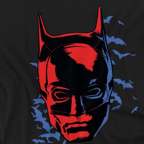 Popfunk The Batman Shadowed Headshot Kids T-Shirt for Youth Toddler Boys and Girls3