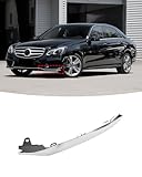Front Bumper Chrome Trim Molding Compatible with Mercedes Benz E-Class Sedan 2014-2016 W212 E250 E350 E400 E500 E550 (Driver's Side/Left Side: A2128852774)