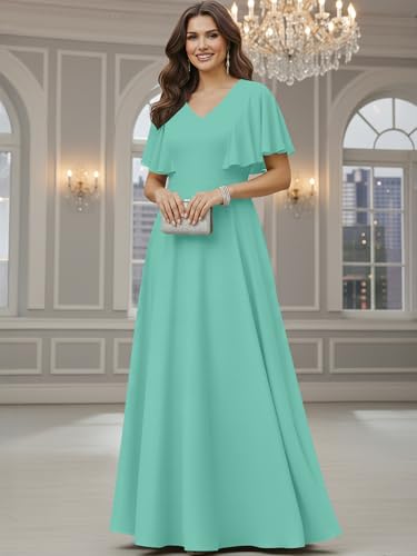 Image of KOH KOH Womens Long Elegant Bridesmaid Evening Cocktail Modest Maxi Dress