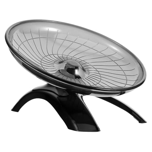 BESPORTBLE Silent Chinchilla Wheel Extra Large Exercise Wheel Pet Toy Rainbow Design Hedgehog Activity