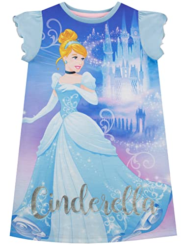 Disney Chemise de Nuit Fille Cinderella Bleu 3-4 Ans