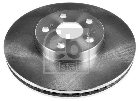 2x FEBI BILSTEIN Disco de freno Delantero Ø275mm Espesor: 25mm Corona de Agujeros - Ø: 100mm ventilación interna 108446 Compatible con TOYOTA CELICA ZZT23 COROLLA Sedán E12J, E12T Matrix MPV E13