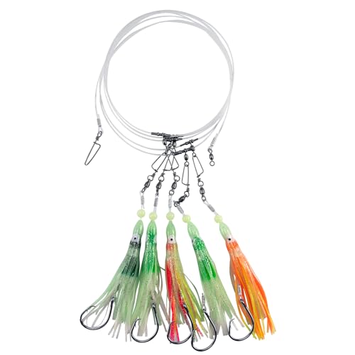 Dr.Fish Squid Rig 6ft 5 Hook
