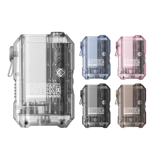 yKizdq^oR Aspire Gotek X xCv { Vape AXpCA S[ebN GbNX foCX dq΂ X^[^[LbgLbhȂ jR`t[ (Translucent Black)