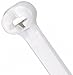 PANDUIT 14.90"L x 0.27"W Standard Indoor Cable Tie, Natural; Tensile Strength: 120 lb. - pkg. of 50