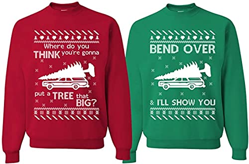 wild custom apparel Why is The Carpet All Wet Todd IDK Margo Couples Ugly Christmas Sweatshirt Sweater