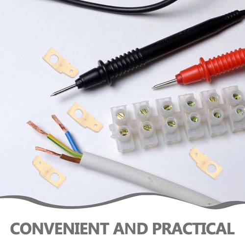 Conectores de latón macho SOIMISS de 100 piezas para cable de altavoz y audio de coche 3