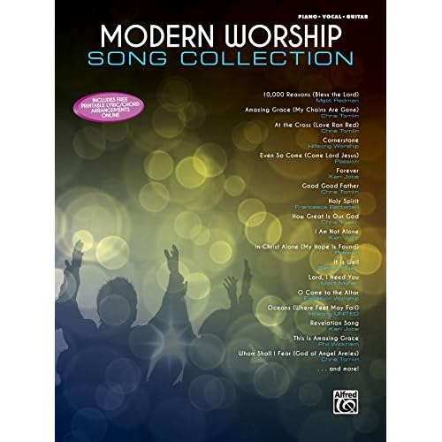 Modern Worship Song Collection: Piano/Vocal/Guitar Paperback – July 1, 2016