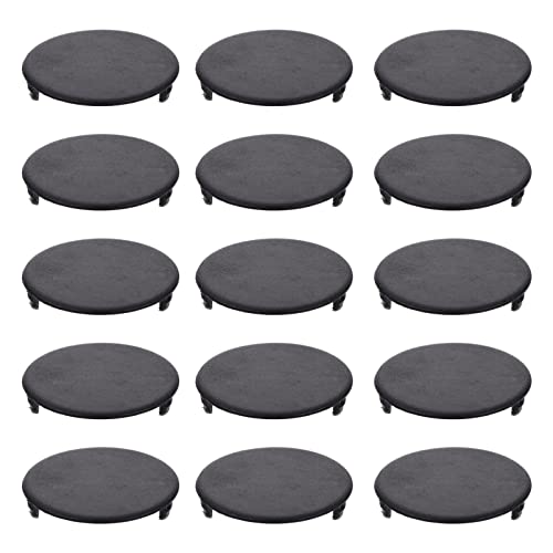 Toddmomy Save Your Coins Piggy Bank Bottom Plugs 20 Pack Plastic Round Stoppers Perfect for Plaster Statues Statues Dolls