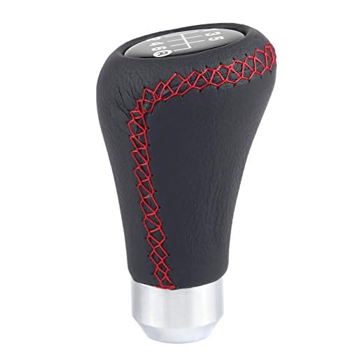 Liyeehao Gear Shift Knob, Stick Shift Knob Sickspeed Shift Knob Shift Knob, for Cars Vehicle Car for Vehicles(red)