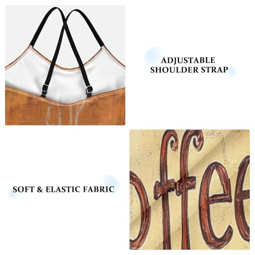 KLL Girls Swimsuit Beach Swimwear Girls Swim Suit 5-6T Coffee3