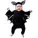 Produktbild Kind Neugeborenes Baby Jungen Mädchen Halloween Carnival Cosplay Kostüm Fledermaus Ärmel Strampler Hut Outfits Set Cartoon Tier Overalls Jumpsuit Lang Hose Süss Hut Outfits