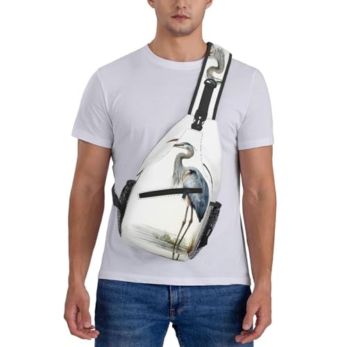 Bolso de pecho cruzado para hombre tipo mochila miniatura 7
