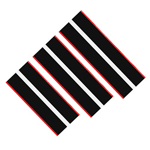 NICOLIE 3Pcs Auto NCLile Twin Rally Striscia