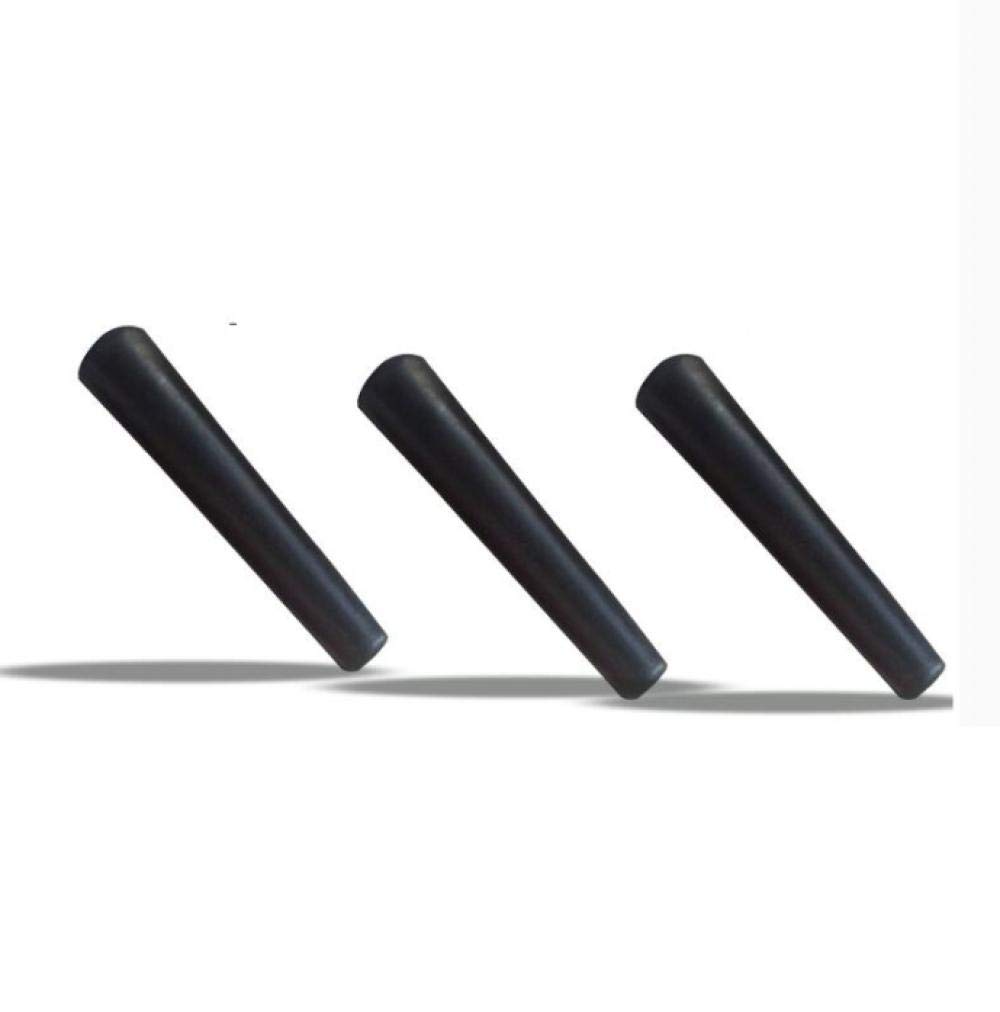 Barra redonda de goma maciza resistente al aceite, 25 mm x 450 mm