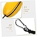 Milisten Drift Anchor Tow Rope Float Kayak Canoe Accessory Marine Rope Bright Floating Buoy with Leash Hook