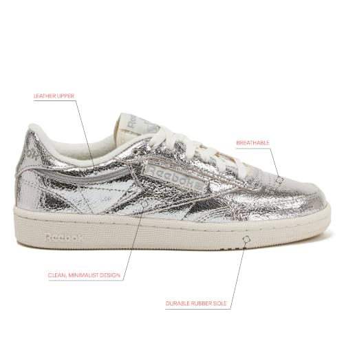 Image of Reebok Club C 85 Tennis Shoes for Women - White Womens Sneakers