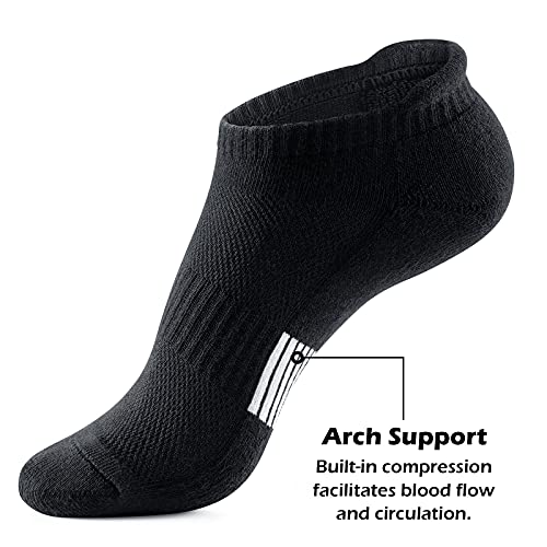 Gonii Ankle Socks Womens Running Athletic No Show Socks Cushioned 5-Pairs #TOP1