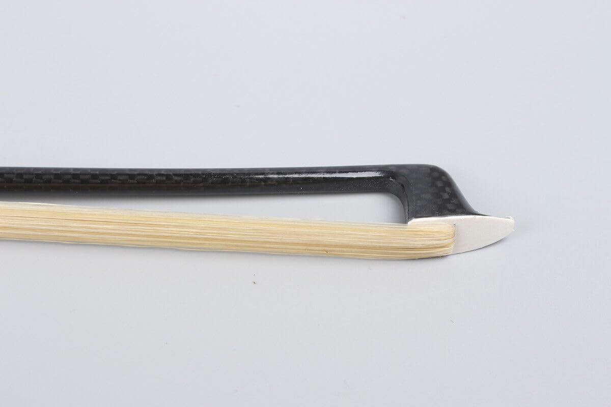 4/4 full size Arco Violino Arco In Fibra di Carbonio Stick Dritto Pernambuco Performance Master Level naturale capelli arco bianco