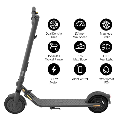 Segway Ninebot E22/E25/E45 Electric KickScooter, 300W Motor, 13.728