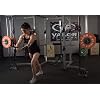 Valor Fitness Heavy Duty Power Rack Squat Cage - Pull Up Bar - Lat Pull or Cable Crossover Bundle Options Multi Functional Strength Training Home Gym Equipment