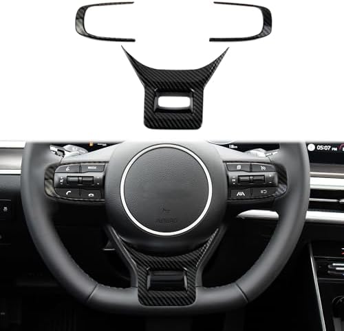 Carbon Fiber Steering Wheel Cover Trim For Honda Italy - Foto 5