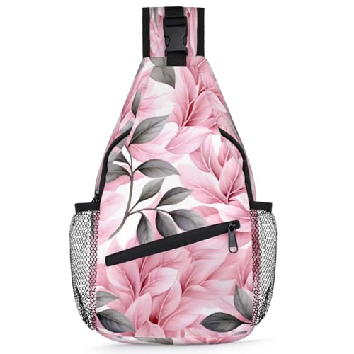 Bolso cruzado tipo sling para mujer y hombre, multicolor
