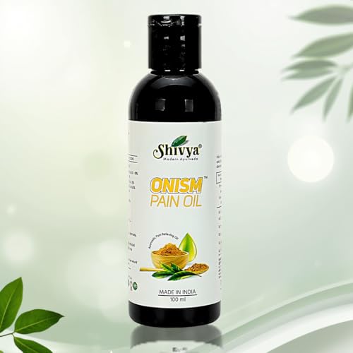 Image of Modern Ayurvedic Pain Relief Herbal Massage Oil 400ml | Pack of 4 X 100ml, Joint Pain, Muscle Ache, Body Pain