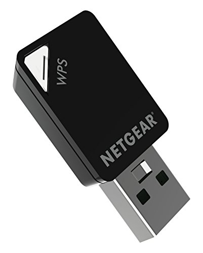 NETGEAR Clé WiFi Puissante A6100-100PES Clé WiFi USB Compacte 1.6 Gbit/S Dongle WiFi 802.11AC 600